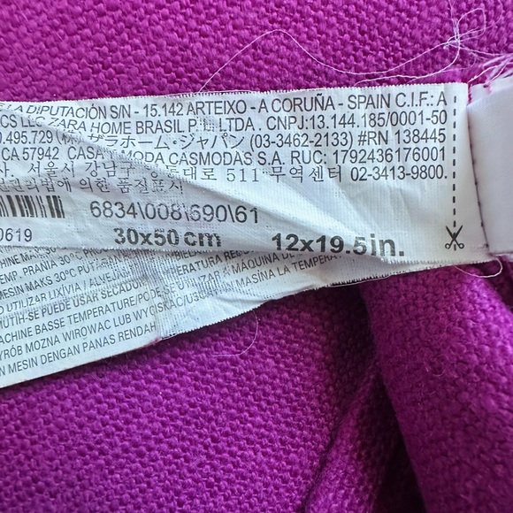 Zara Throw Pillows and Case Set of 2 - Picture 9 of 9